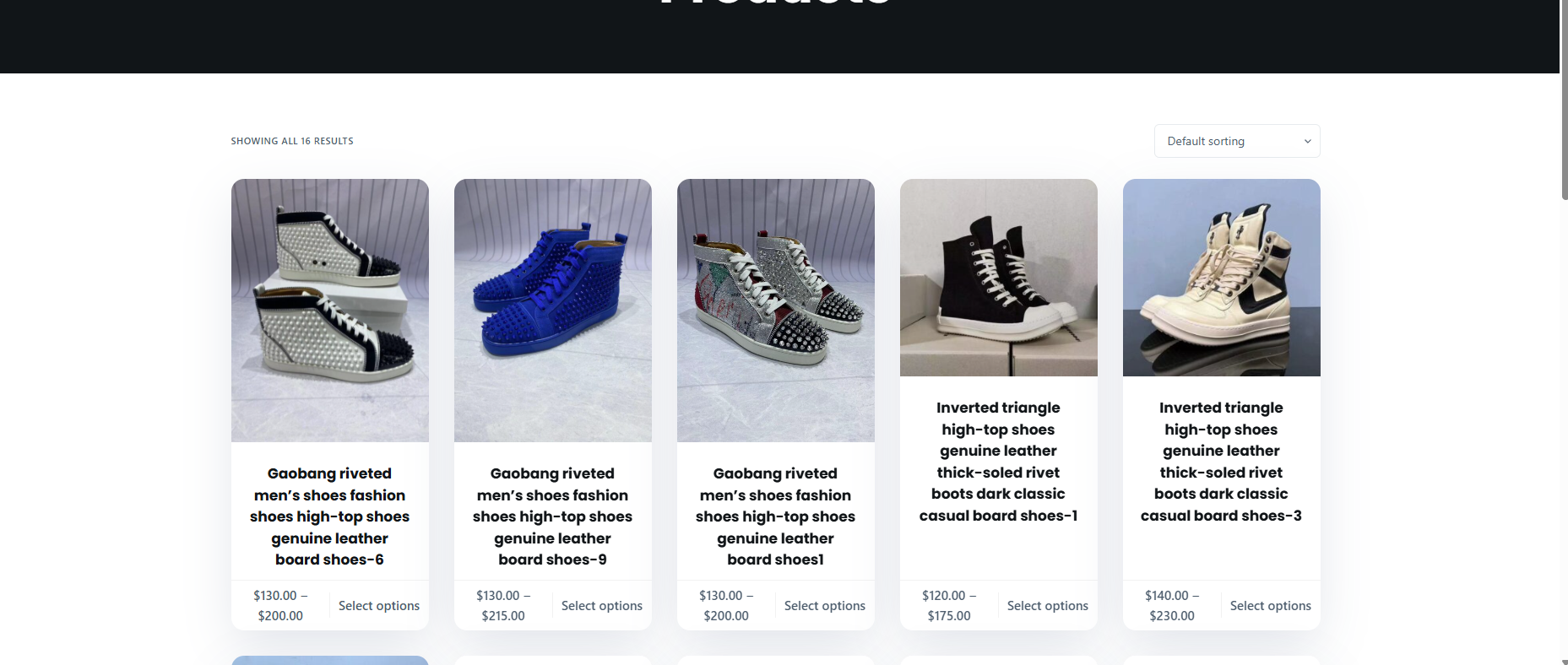 鞋子（fp2B）-齐趣软件——小程序网站APP开发