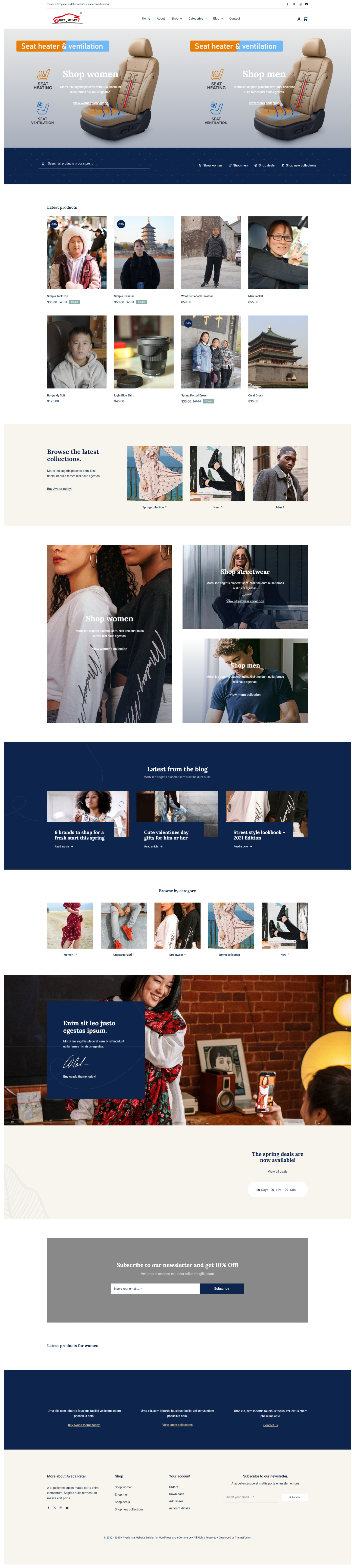 服饰、衣服、户外衣物（2C）-齐趣软件——小程序网站APP开发