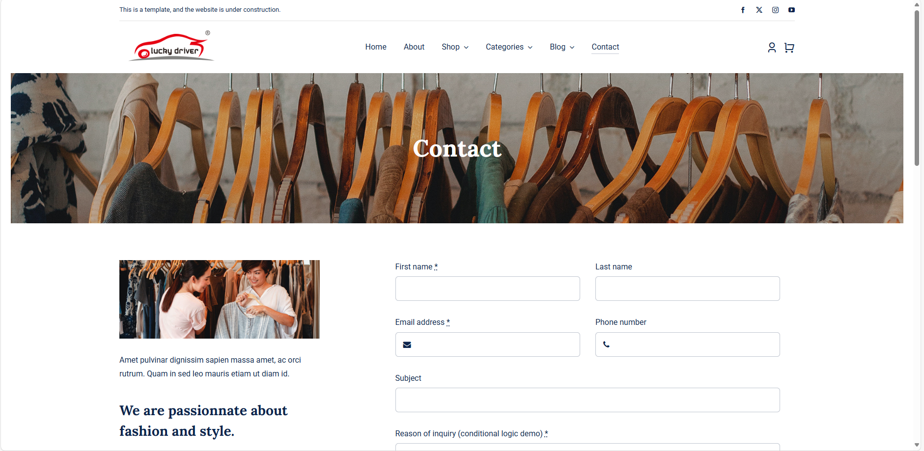 服饰、衣服、户外衣物（2C）-齐趣软件——小程序网站APP开发