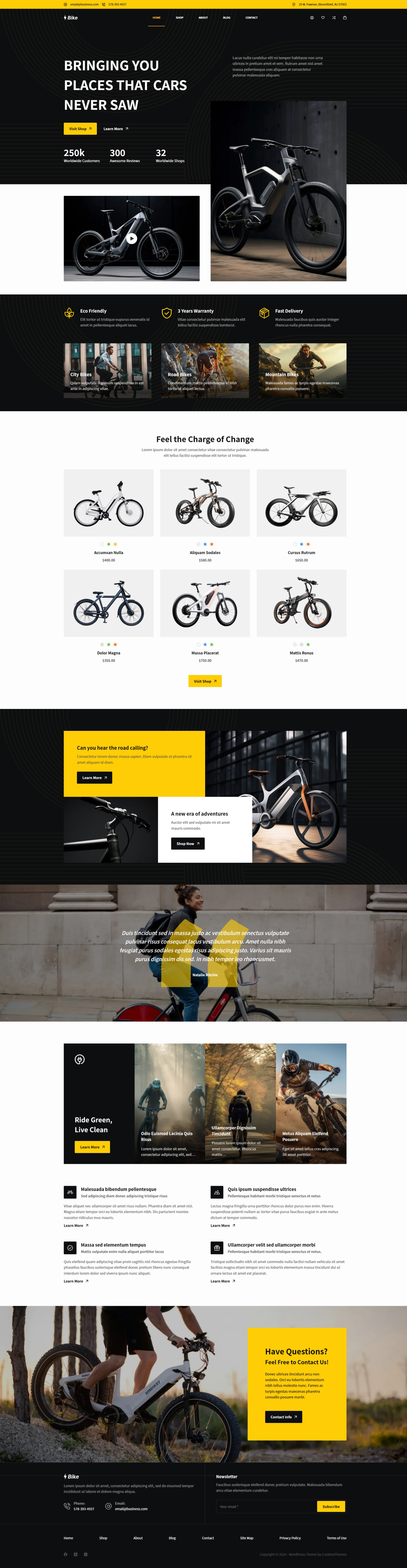 自行车（2c）-齐趣软件——小程序网站APP开发