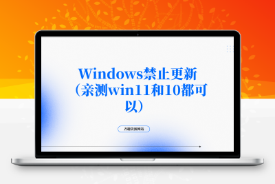 Windows禁止更新（亲测win11和10都可以）-齐趣软件——小程序网站APP开发